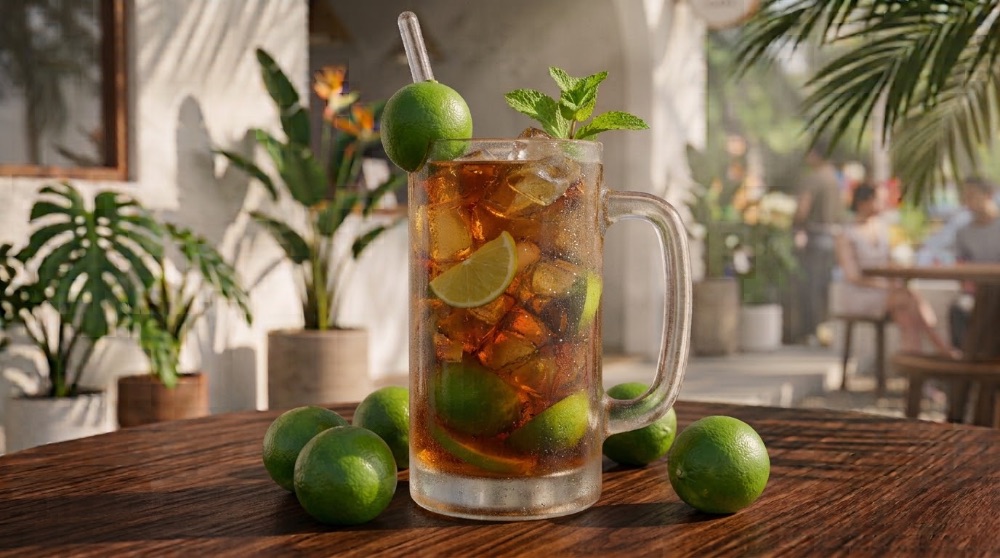 TEH O LIMAU 