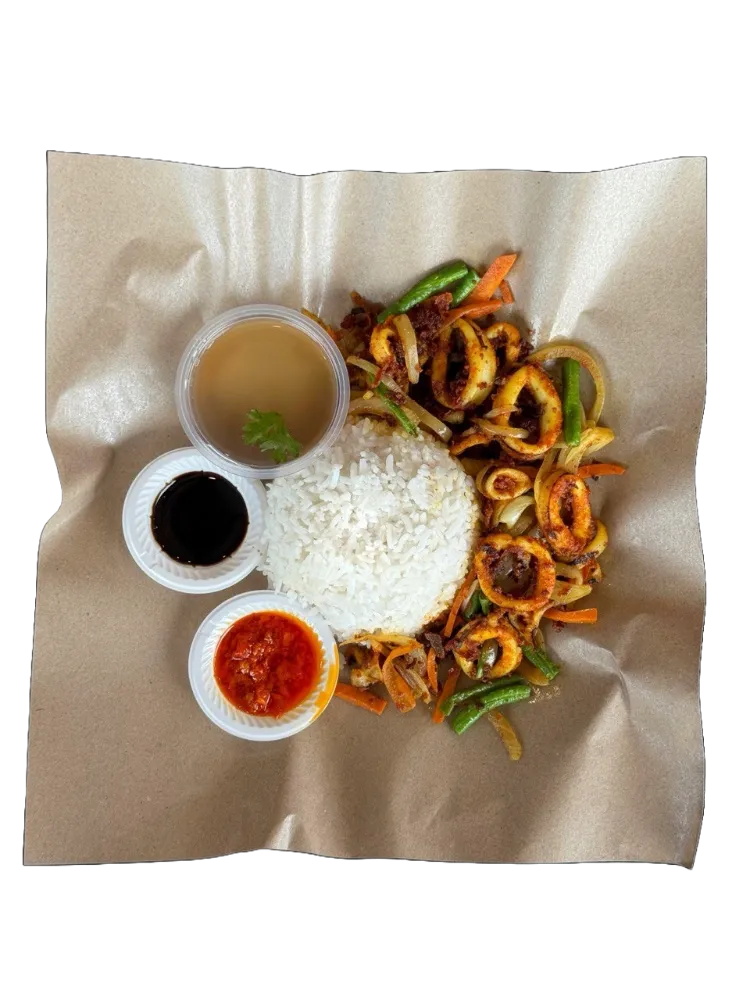 SET - NASI SOTONG GORENG KUNYIT KETAGIH