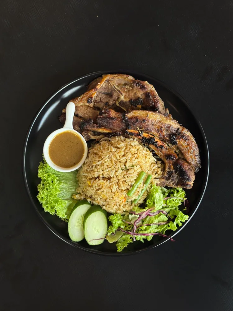 NASI GORENG - LAMB CHOP